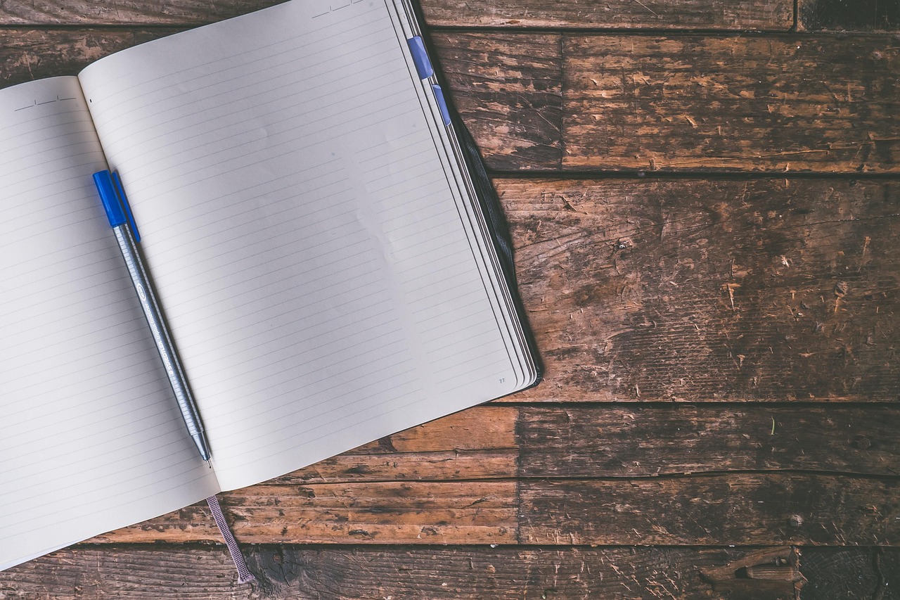 Notes and checklist on a desk